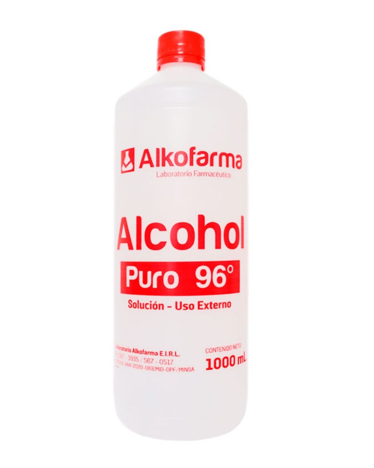 Alcohol puro 96° Alkofarma